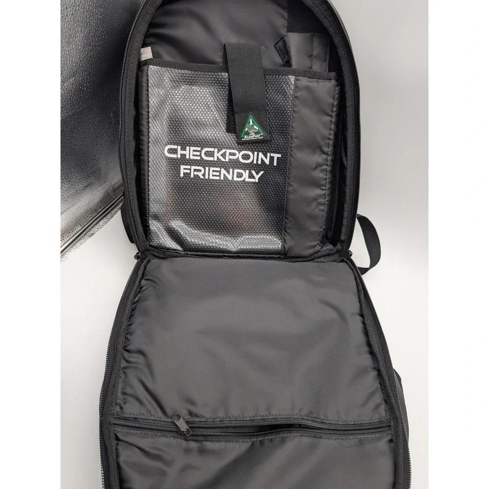 Alienware Mobile Edge ScanFast Gaming Laptop Backpack Black TSA Friendly